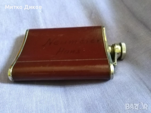 Павур флашка 6 юза-1 юз е около 30млл-облицовка естествена кожа, снимка 5 - Екипировка - 51080226