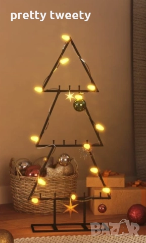 Метална елха за Коледа по поръчка , снимка 4 - Декорация за дома - 52292459