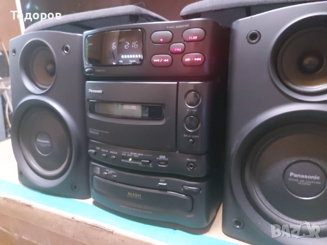 Panasonic SA-CH150 HiFi Stereo Cassette CD Receiver, снимка 8 - Аудиосистеми - 51638211