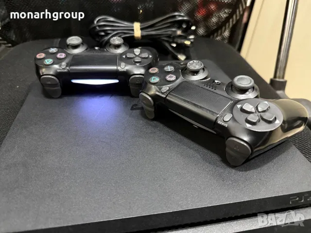 Конзола Playstation 4 Slim / CUH-2216A/500GB/+два джойстика/+ всички нужни кабели, снимка 12 - PlayStation конзоли - 55826458