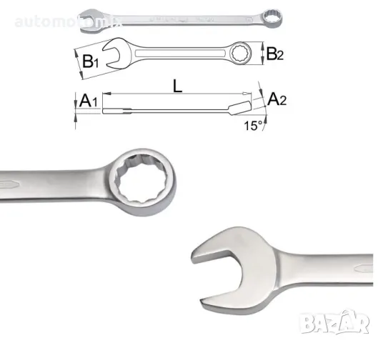 Ключ Звездогаечен 6-27мм 10бр/комплект - 25132, снимка 3 - Аксесоари и консумативи - 48797148