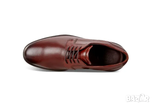 ECCO LISBON Cognac номер 42 кожени елегантни обувки , снимка 6 - Ежедневни обувки - 48998583