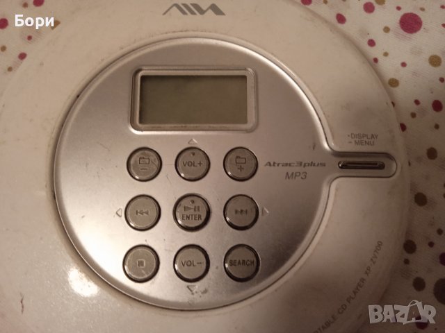 AIWA XP-ZV 700 MP3 дискмен/уокмен CD Player, снимка 3 - Плейъри, домашно кино, прожектори - 38676138