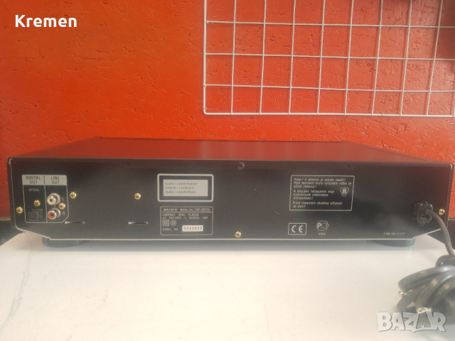 CD SONY CDP-XE220, снимка 4 - Ресийвъри, усилватели, смесителни пултове - 44744560