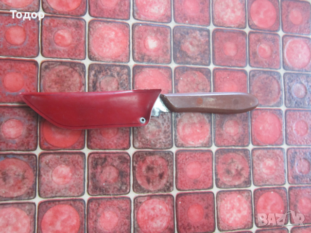 Немски касапски нож в кания , снимка 5 - Ножове - 36516065