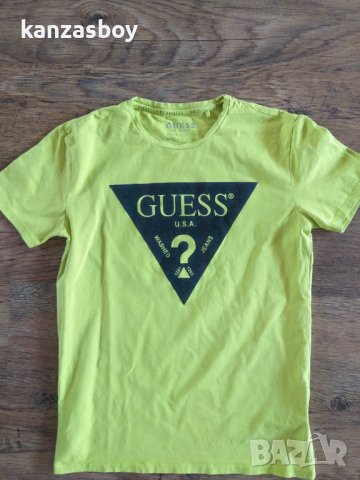 GUESS - страхотна мъжка тениска, снимка 5 - Тениски - 37452892