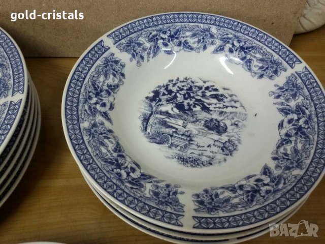 Български порцелан чинии, снимка 2 - Антикварни и старинни предмети - 29216689