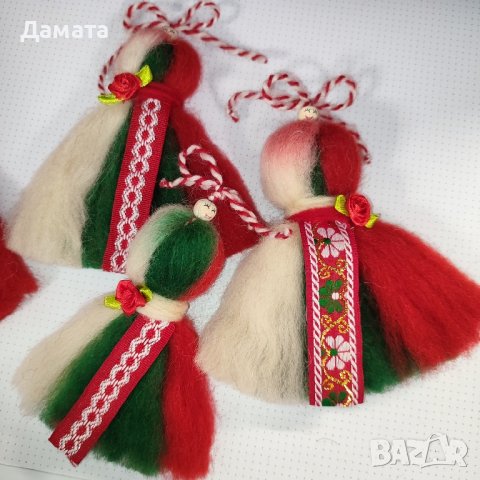 Мартенски декорации и други мартенички , снимка 5 - Декорация за дома - 44228387