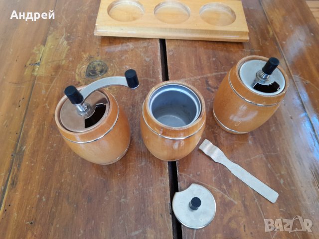 Стари съдове за подправки #3, снимка 5 - Други ценни предмети - 31865283