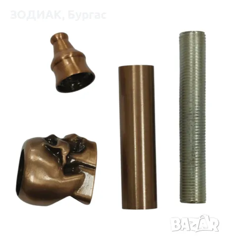 Метална Лула ЧЕРЕП, снимка 5 - Лули - 27072110