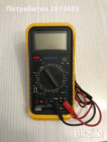 Дигитален мултиметър V&A-MY64, снимка 4 - Друга електроника - 52341695