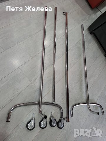 Професионален щендер 145/143..205см, снимка 2 - Стелажи и щандове - 51653988