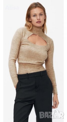 Дамска блуза на Зара, снимка 2 - Блузи с дълъг ръкав и пуловери - 40151211