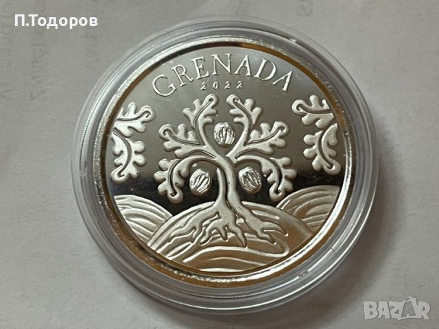 1 oz Сребро Източни Кариби - Гренада 2022, снимка 3 - Нумизматика и бонистика - 40154350