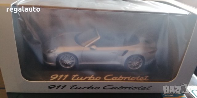 WAP0201300G,умален модел die-cast Porsche 911(991)turbo Cabriolet,1:43, снимка 2 - Колекции - 31704157