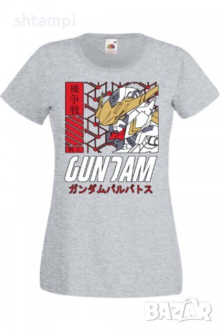 Дамска тениска Mobile Suit Gundam,, снимка 5 - Тениски - 37945826