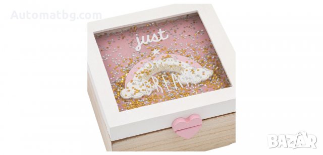 Детска дървена кутия за съхранение, Дъга, Automat, снимка 3 - Кутии за съхранение - 34239993