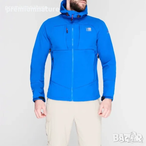 🏕️ ОФЕРТА → Karrimor / мъжко трекинг хибридно софтшел яке ○, снимка 12 - Якета - 53928224