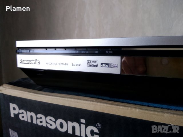 Panasonic SA-XR45 Dolby Digital 6.1 A / V Ресивер, снимка 3 - Ресийвъри, усилватели, смесителни пултове - 29801141