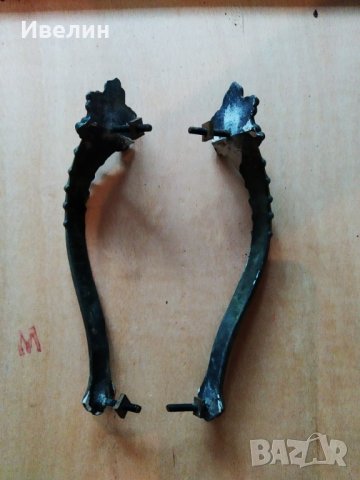 две барокови дръжки за мебел, снимка 3 - Антикварни и старинни предмети - 29516423