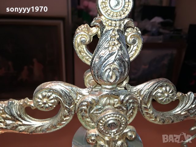 КИЧОЗНА ВЕЗНА-ЗЛАТО/МРАМОР-ВНОС ГЕРМАНИЯ 0708212125, снимка 10 - Антикварни и старинни предмети - 33753206