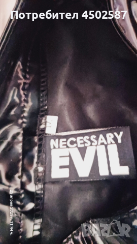 Готически латексов костюм от Necessary Evil, снимка 15 - Костюми - 52031114