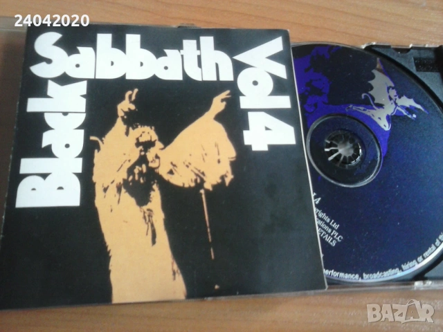 Black Sabbath – Black Sabbath Vol 4 матричен диск