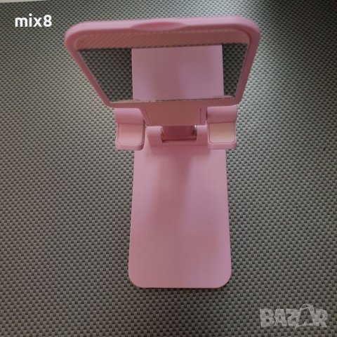 Регулируема стойка за смартфон с огледало, снимка 10 - Селфи стикове, аксесоари - 39323918