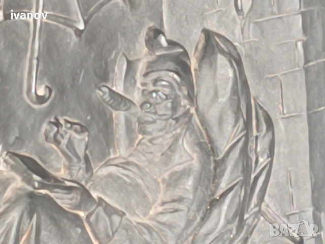 Чугунено пано- картина , снимка 9 - Антикварни и старинни предмети - 51862995