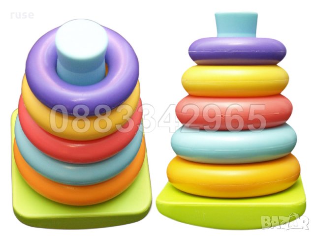 НОВИ! Пирамида от рингове, снимка 2 - Други - 32155236