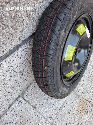 Резервна гума тип патерца за пежо 3008 135 на 90 по 16 4 по 108, снимка 2 - Гуми и джанти - 55893978