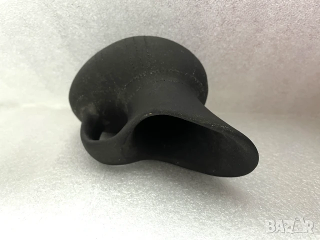 Черна Керамична Вазичка, снимка 5 - Вази - 51130617