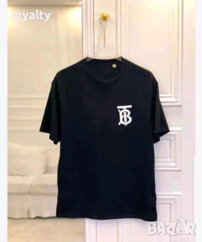 Burberry Черна Мъжка Тениска 