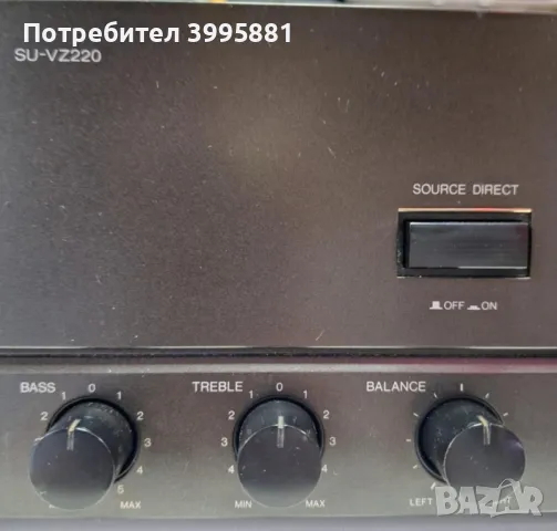 Интегриран стерео усилвател Technics
mod. SU-VZ220

, снимка 3 - Ресийвъри, усилватели, смесителни пултове - 48643159