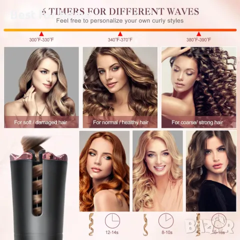 втоматична безжична маша акумулаторна от Yebicola, снимка 3 - Маши за коса - 47816281