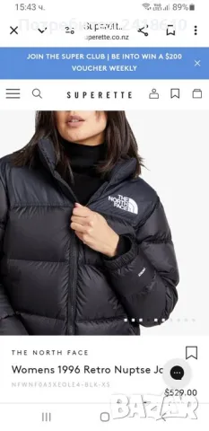 The North Face Nuptse 700 Down Women Jacket Size L  НОВО!ОРИГИНАЛ! Дамско Зимно Яке!, снимка 3 - Якета - 47668072