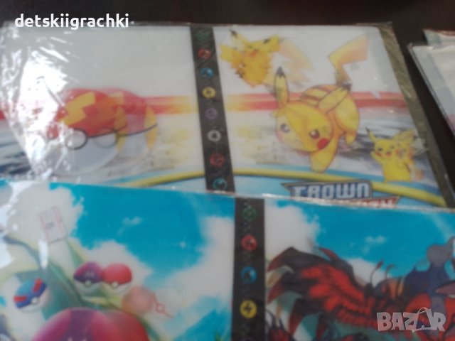Pokemon карти 3D - 50бр. в пакет и покемон албуми, снимка 5 - Колекции - 42809502
