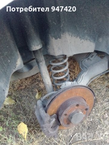 заден мост комплект с дискове поло 1.4тди 2003, снимка 2 - Части - 42881437