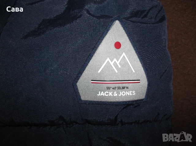 Зимно яке JACK&JONES  мъжко,Л, снимка 4 - Якета - 52229220