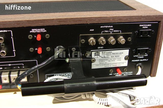 РЕСИВЪР  Toshiba sa-500 , снимка 8 - Ресийвъри, усилватели, смесителни пултове - 33860122