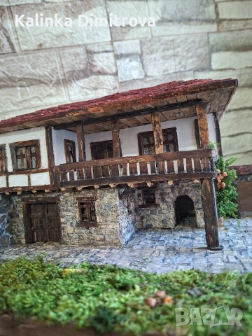 Макет на Възрожденска къща., снимка 12 - Декорация за дома - 54318241