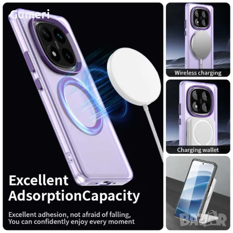 Xiaomi Redmi Note 14 Pro 4G  Противоударен Хибриден Гръб - Мат, снимка 10 - Калъфи, кейсове - 49751851