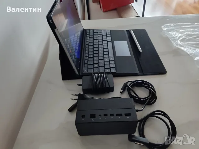 Microsoft Surface Pro 7, i7-1065G7, 16GbRam, 512SSD, докинг станция и писалка, снимка 3 - Лаптопи за работа - 55984226