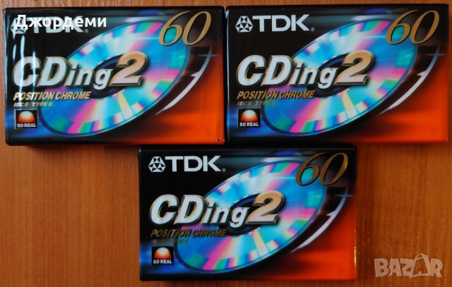 Аудио касети /аудио касета/ TDK CDing 60 chrom