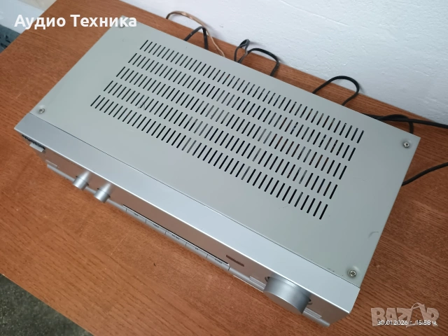 Качествен транзисторен немски стерео усилвател X4-TECH с активно охлаждане. , снимка 8 - Ресийвъри, усилватели, смесителни пултове - 53288631