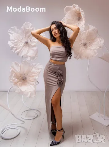 Стилен дамски комплект , снимка 3 - Комплекти - 48075672