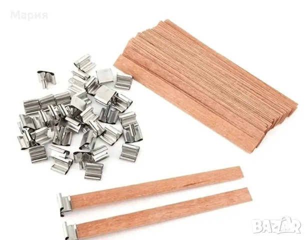 фитили и материали  за свещи , снимка 12 - Декорация за дома - 43919521