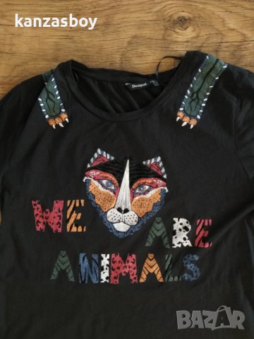 desigual - страхотна дамска тениска , снимка 3 - Тениски - 37181283
