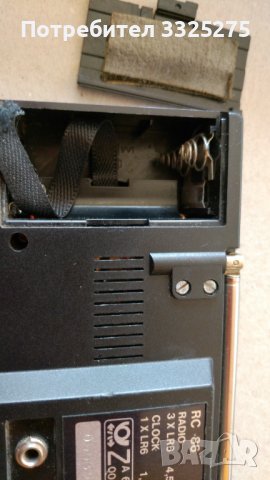 портативен радио-будилник bruns, снимка 4 - Радиокасетофони, транзистори - 38416518