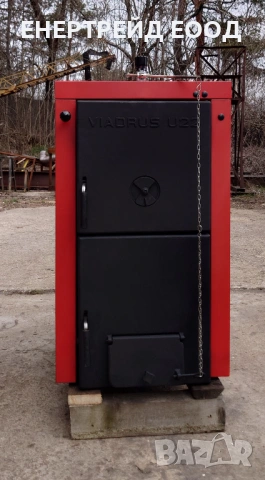 Чугунен котел на твърдо гориво Виадрус/Viadrus U22 6D 35 kW , снимка 4 - Отоплителни печки - 53899896
